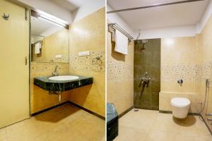 Koupelna v ubytování Super Hotel O Luxe Villa