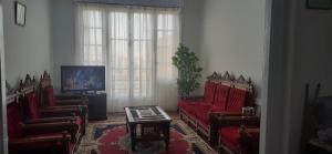 TV a/nebo společenská místnost v ubytování Ismailia House Inn