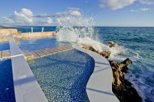 En generel havudsigt eller havudsigten taget fra villaen