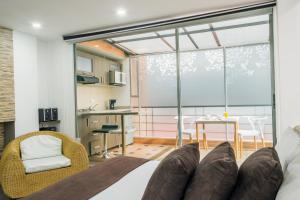 Posezení v ubytování Hotel Apartamentos Regency La Feria
