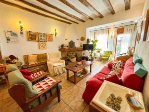 Posedenie v ubytovaní Casa Piedralén