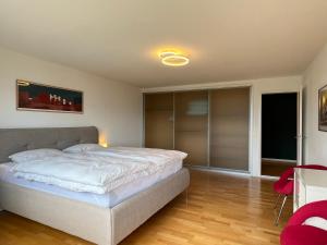 Кровать или кровати в номере Villa Alexa