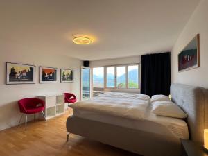 Кровать или кровати в номере Villa Alexa