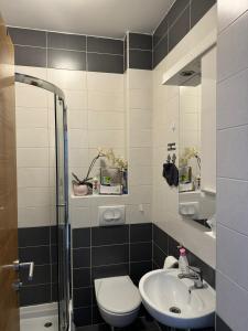 Koupelna v ubytování Angellina Apartmani