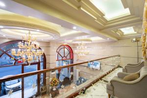 Posezení v ubytování Kadupul Hotel