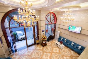 Posezení v ubytování Kadupul Hotel