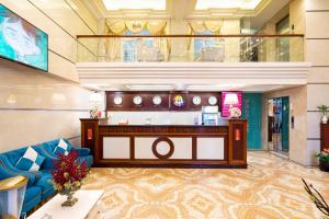 Posezení v ubytování Kadupul Hotel