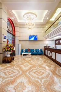 Posezení v ubytování Kadupul Hotel