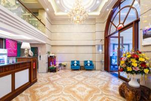 Posezení v ubytování Kadupul Hotel