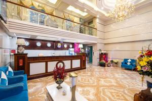 Posezení v ubytování Kadupul Hotel