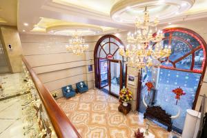 Posezení v ubytování Kadupul Hotel