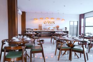 Restaurace v ubytování Oásis Hotel
