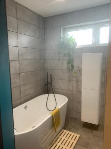 Koupelna v ubytování House Aurora