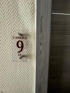 Certifikát, hodnocení, plakát nebo jiný dokument vystavený v ubytování Albergo Carla