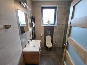 Kúpeľňa v ubytovaní Apartmány Lucie