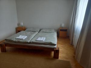 Postel nebo postele na pokoji v ubytování Apartmán Kyjov