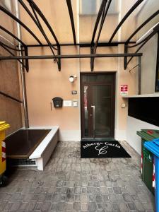 Koupelna v ubytování Albergo Carla