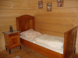 Ένα ή περισσότερα κρεβάτια σε δωμάτιο στο Schauberger Hut mountain hut