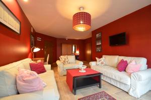Posezení v ubytování Hotel Dworek nad Regą