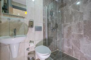 Koupelna v ubytování Minimalist Suit Otel