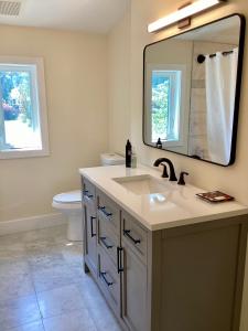 Et badeværelse på Riva Loft with a View