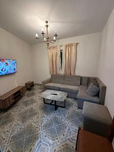 TV a/nebo společenská místnost v ubytování Tirana Lemon Breeze Hostel