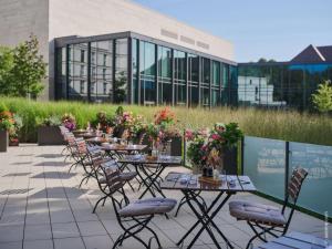 Ein Garten an der Unterkunft Dorint Parkhotel Frankfurt / Bad Vilbel