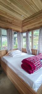 Zero Points TheLaure Cottage 객실 침대