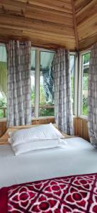 Zero Points TheLaure Cottage 객실 침대