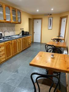 Kuchyň nebo kuchyňský kout v ubytování Hostal Graciela