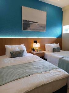 Voodi või voodid majutusasutuse Kimtons Apartment Suite Capitol Site toas