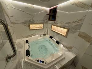 Baðherbergi á Solar de Pipa Vip Confort - Spa Hidro Flat