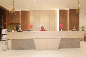 Vstupní hala nebo recepce v ubytování Rubystone Shiv Vilas Palace