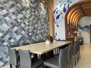 Area soggiorno di 洄游民宿 Migration B&B