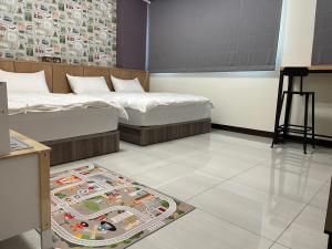 Letto o letti in una camera di 洄游民宿 Migration B&B