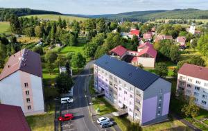 Nespecifikovaný výhled na hory nebo výhled na hory při pohledu z apartmánu