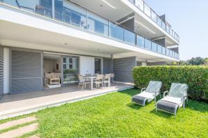 O grădină în afara Apartamento Boquer