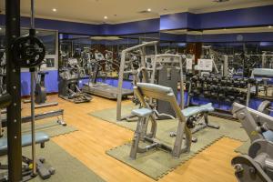 Het fitnesscentrum en/of fitnessfaciliteiten van Golden Ocean Hotel
