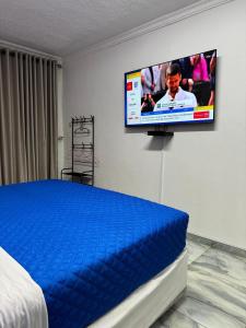 TV a/nebo společenská místnost v ubytování Evolution Guest House