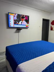 TV a/nebo společenská místnost v ubytování Evolution Guest House