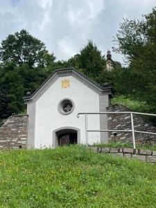 Bygningen som leiligheten ligger i