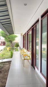 Μπαλκόνι ή βεράντα στο Hotel Ompu Herti