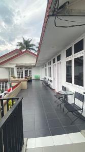 Μπαλκόνι ή βεράντα στο Hotel Ompu Herti