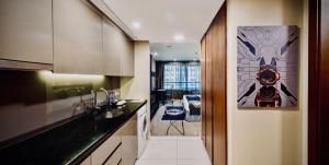 Cucina o angolo cottura di Ascott Huai Hai Road Shanghai, Xintiandi