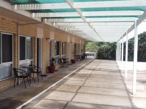 Balkón nebo terasa v ubytování Nambour Central Motel