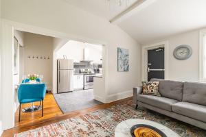 Η κουζίνα ή μικρή κουζίνα στο 1BR Double bed Apartment in James