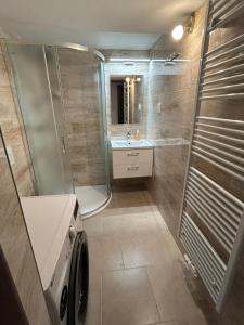 Koupelna v ubytování Chata Bedřiška + 29 fotografií