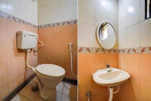 Koupelna v ubytování Hotel O Varun Residency