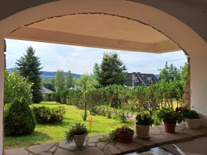Ogród w obiekcie Villa Medica