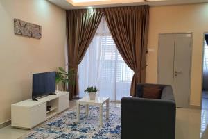 Posezení v ubytování Taraas Homestay PutrajayaMuslim